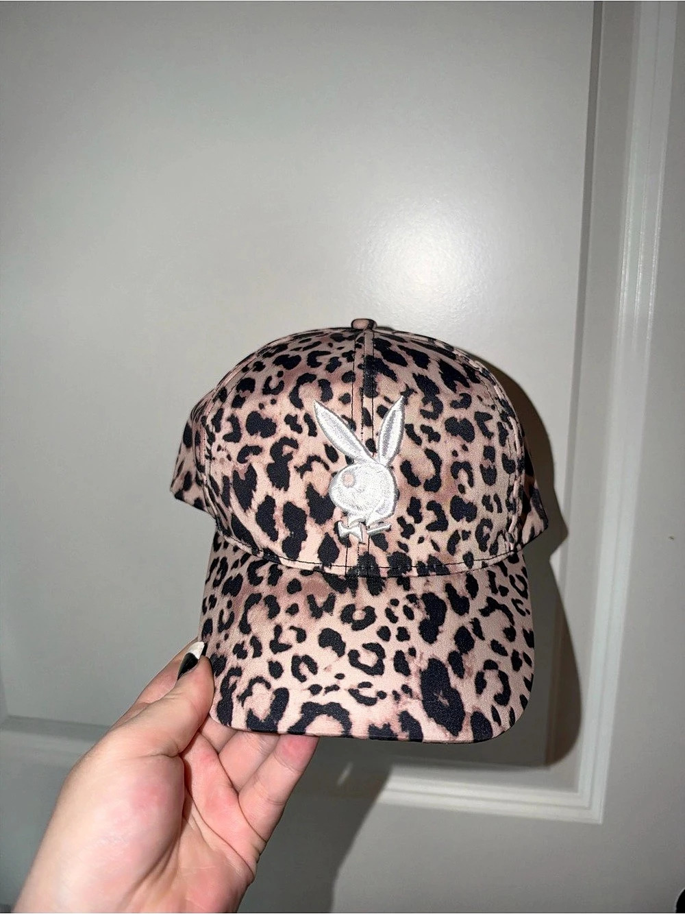 Playboy Leopard Print Baseball Cap